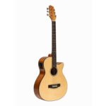 ElElectro-acoustic auditorium guitar with cutaway