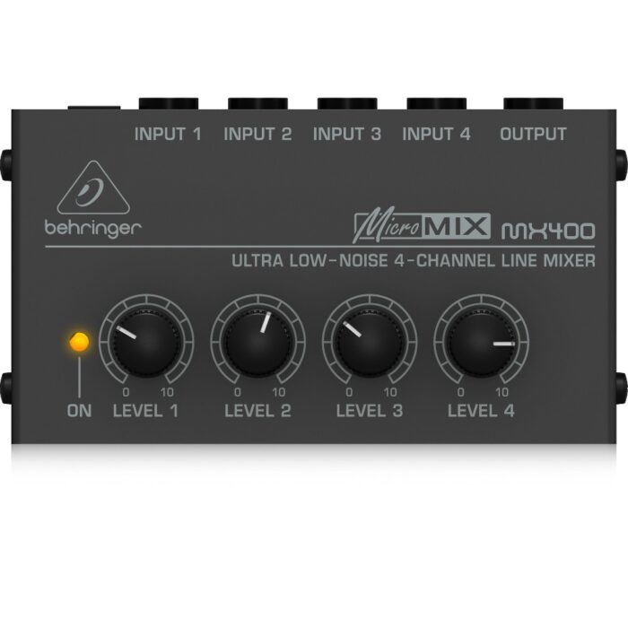 MX400 Ultra Low-Noise 4-Channel Line Mixer