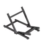 Foldable amplifier monitor floor stand
